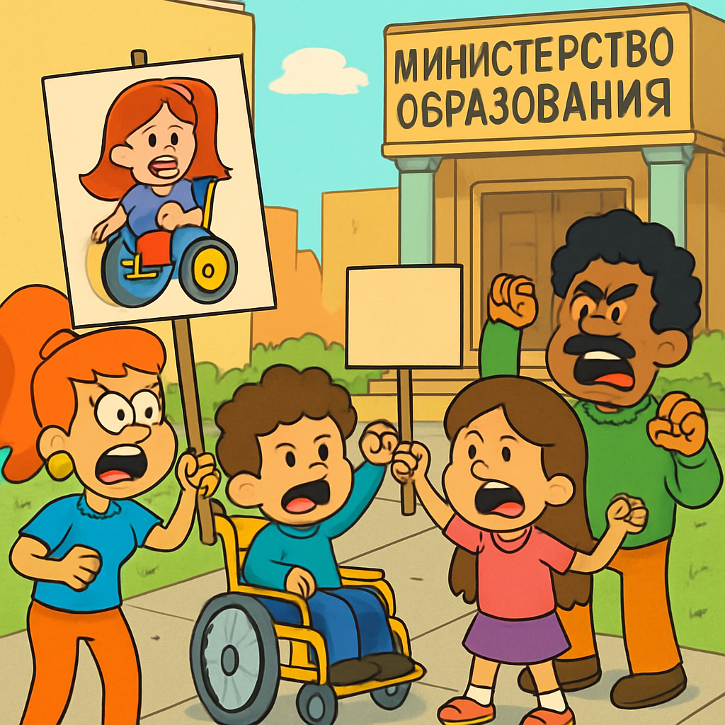 Завтра у здания министерства образования в Никосии пройдет акция протеста с требованием улучшить поддержку детей с ограниченными возможностями