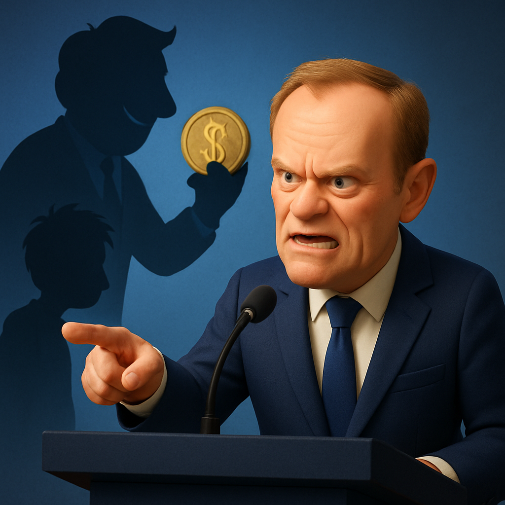 "Those who think that everything can be bought should also remember that, according to this philosophy, everyone can be sold," Polish PM Donald Tusk said at the Munich Security Conference.