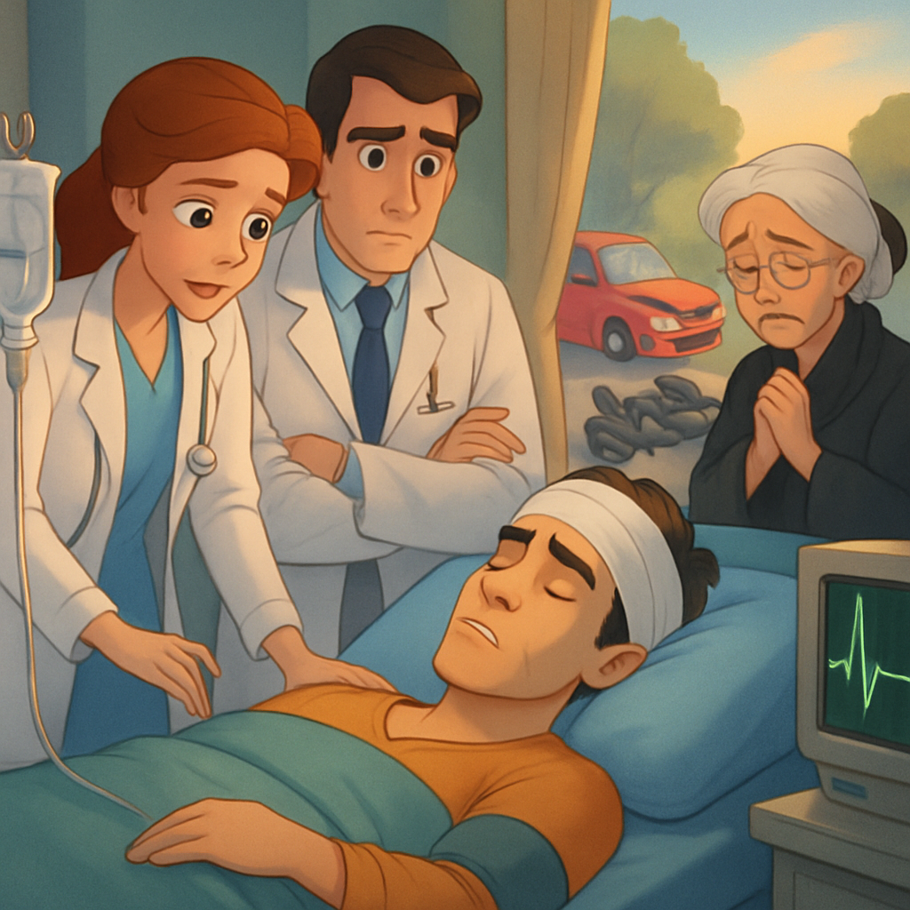 Los médicos informan que después de un accidente de tráfico cerca de Limassol, un conductor de 60 años de un coche ha muerto en el hospital, mientras que un motociclista de 40 años está luchando por su vida.