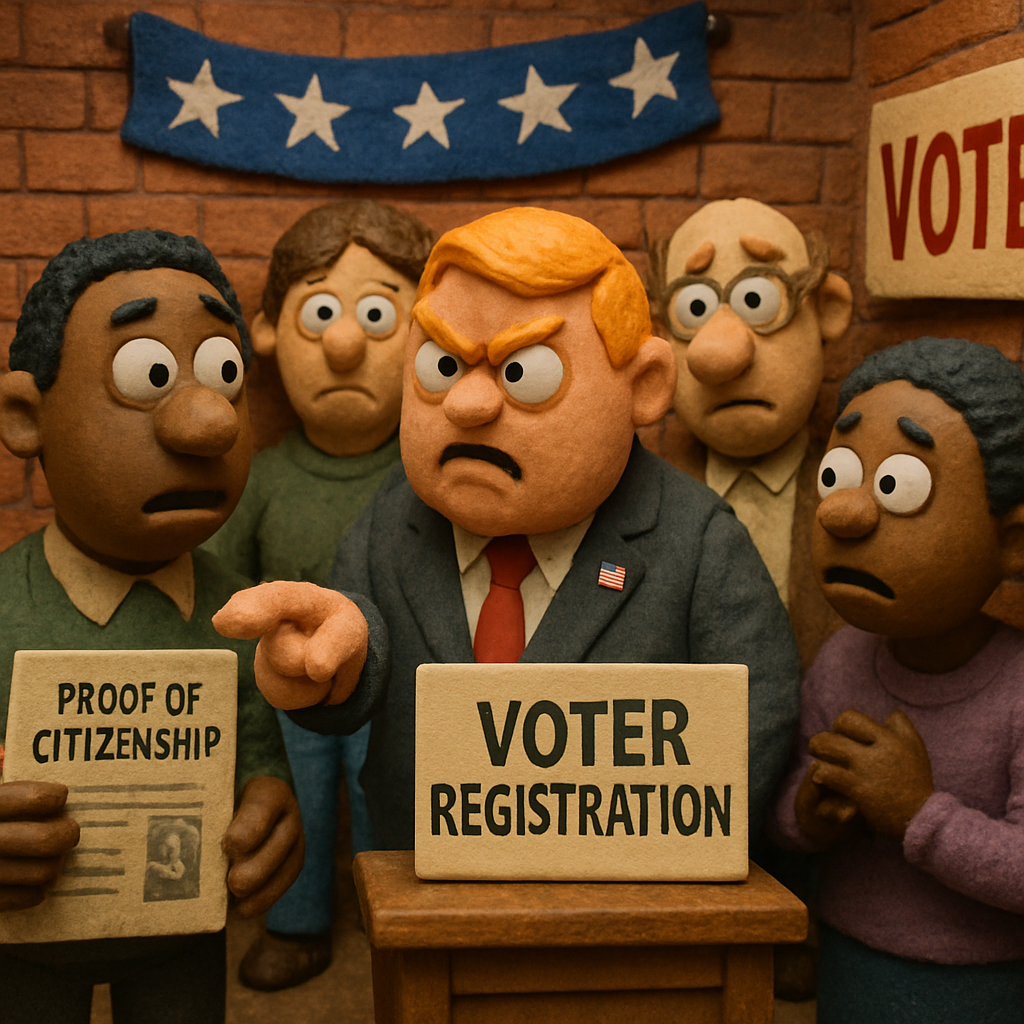 La legislación que requeriría prueba de ciudadanía para registrarse para votar fue solo el comienzo, ya que el G.