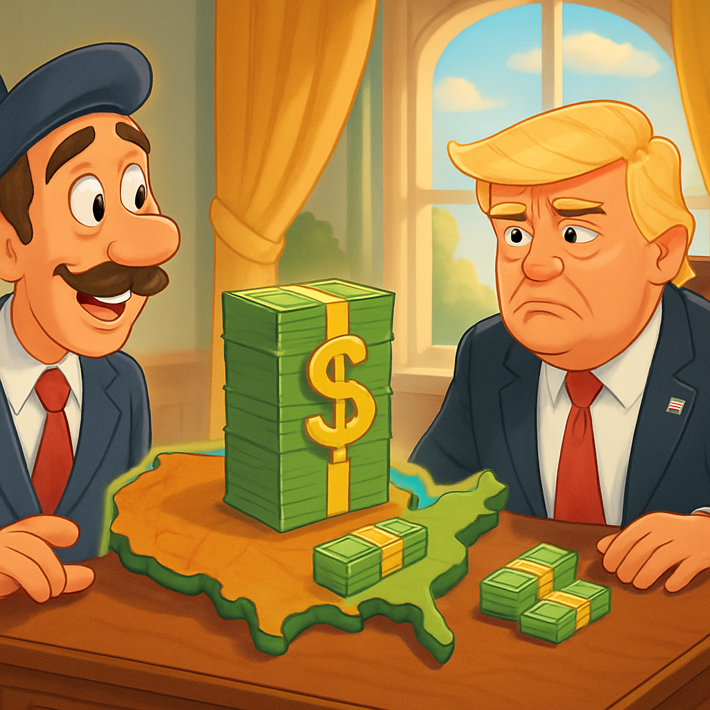 A French logistics behemoth promised $20 billion for the United States, but a year into President Trump’s second term, only a fraction of the money has arrived
