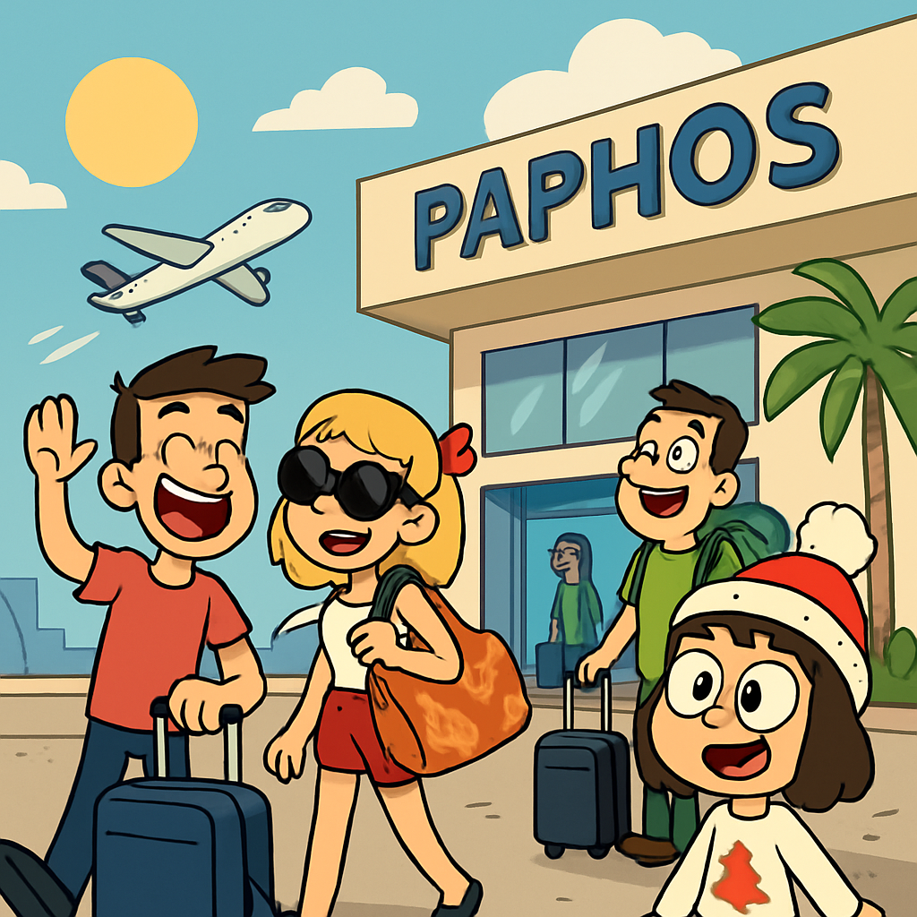 Paphos has become the most popular tourist destination for tourists from Poland over the past two years, and during this New Year's holiday season, Polish tourists continue to arrive non-stop at Paphos airport