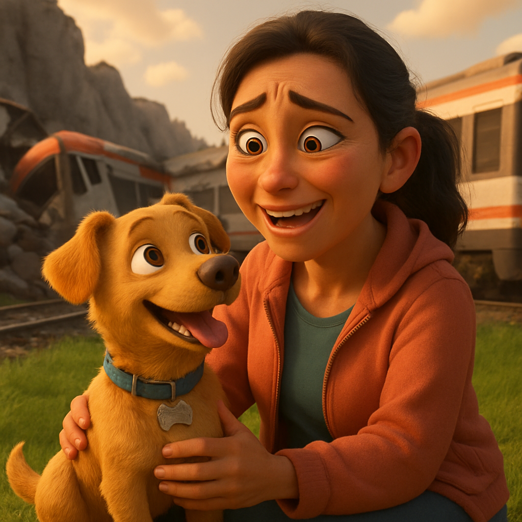 After fatal train crashes sent shockwaves through Spain, some good news arrived Thursday: Boro, the missing dog, was found