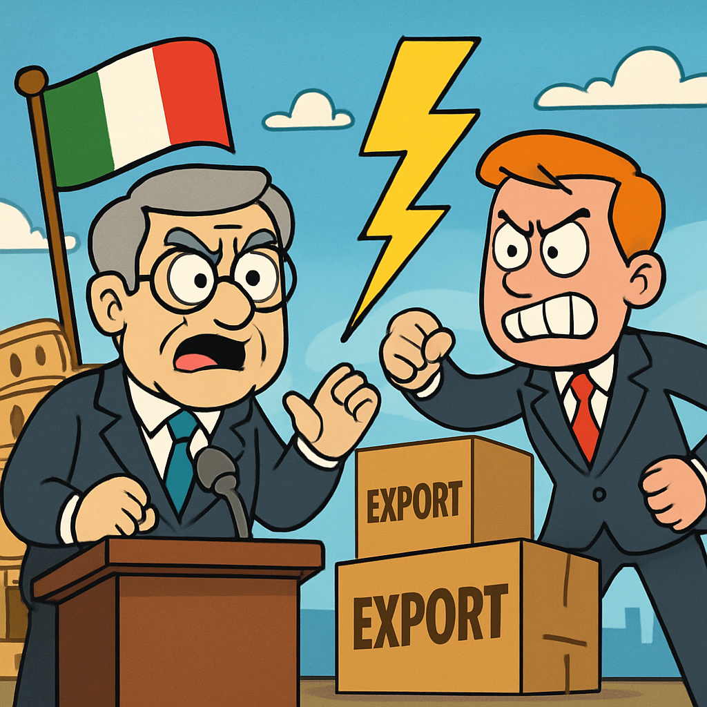 Roma advirtió contra un choque comercial y pidió continuidad, con el Ministro de Relaciones Exteriores Antonio Tajani enfatizando la necesidad de proteger a la Italia rica en exportaciones