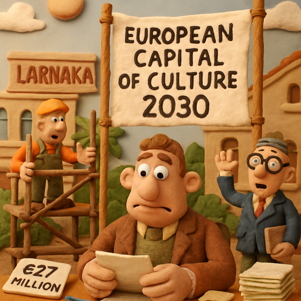 Due to Larnaca becoming the European Capital of Culture for 2030, the city is hastily creating an organization needed to implement a program costing 27 million euros, and is currently recruiting for key positions