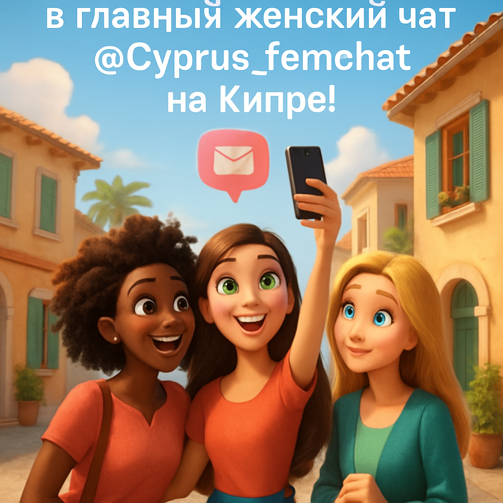 Добро пожаловать в главный женский чат @Cyprus_femchat на Кипре