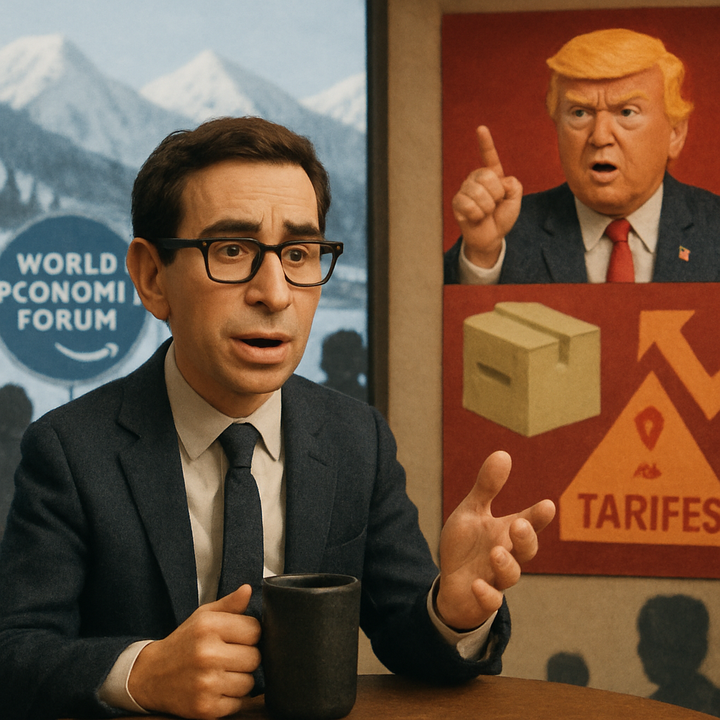Andrew Ross Sorkin, editor at large of DealBook, describes how leaders at the World Economic Forum in Davos remain on edge after President Trump, for now, backed down from threats of using tariffs or military force to gain Greenland