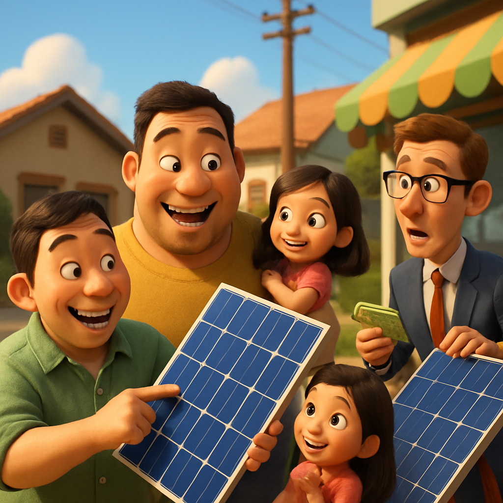 Chinese panels are now so affordable that businesses and families are snapping them up, slashing their bills and challenging utilities