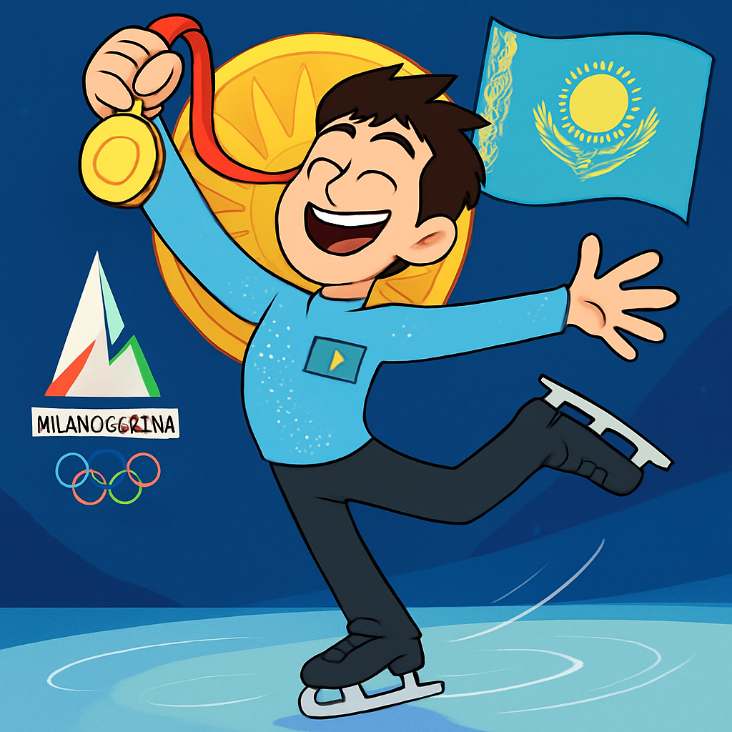 Mikhail Shaidorov became Kazakhstan’s first Olympic gold medallist in men’s figure skating after triumphing at the Milano Cortina Winter Olympics 2026.