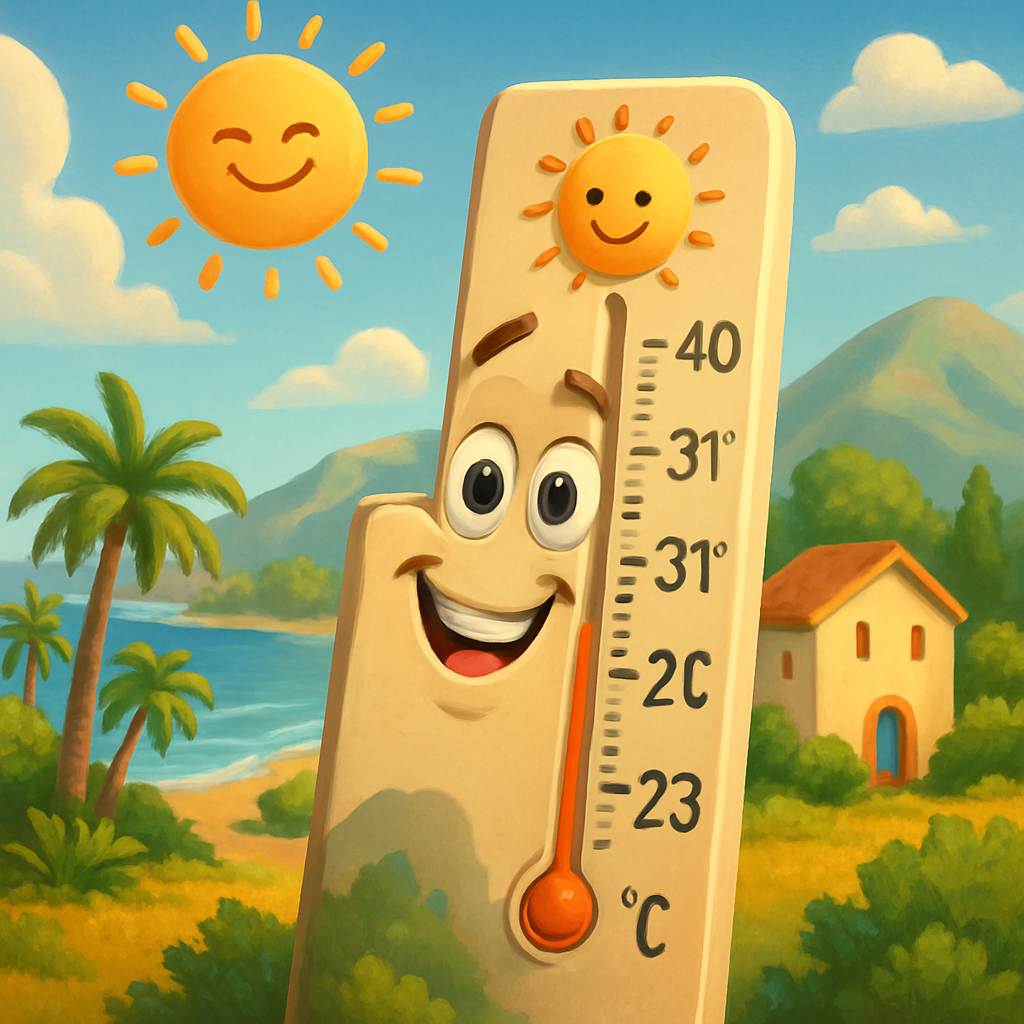 Сегодня на Кипре до +31C в глубине страны, около +29C на побережьях и +23C в горах