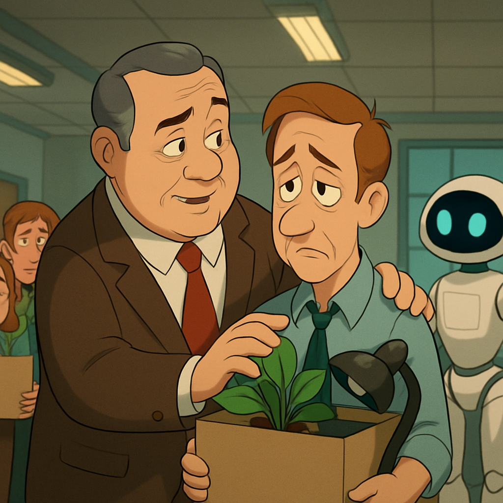 Además, la empresa que acaba de despedir a 4,000 trabajadores debido a la inteligencia artificial.