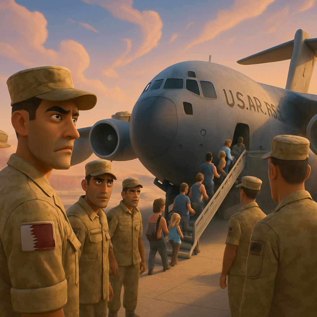 Qatar has confirmed “the departure of certain personnel from Al Udeid Air Base” due to current regional tensions, after reports that the US military is evacuating a part of its key base as Washington considers military action against Iran