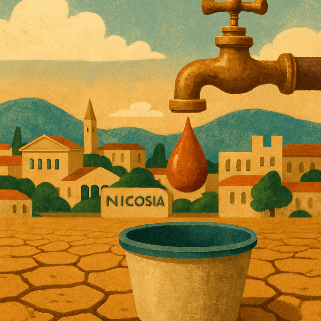 Cyprus is expected to experience water supply disruptions comparable to the 2008-2009 crisis