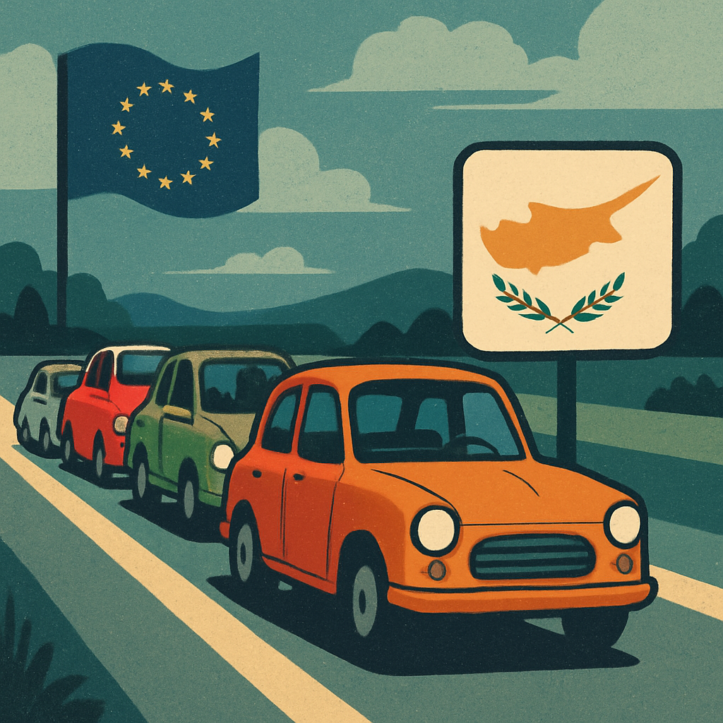 Cyprus ranks fourth among EU member countries in terms of cars per capita