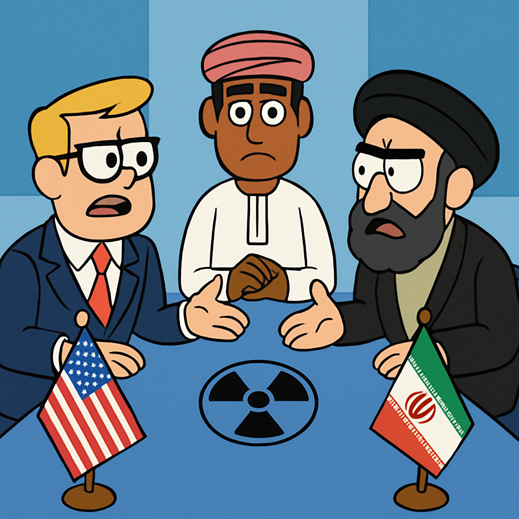 The US and Iran held indirect talks on Friday in Oman that appeared to return to the starting point on how to approach discussions over Tehran’s nuclear programme