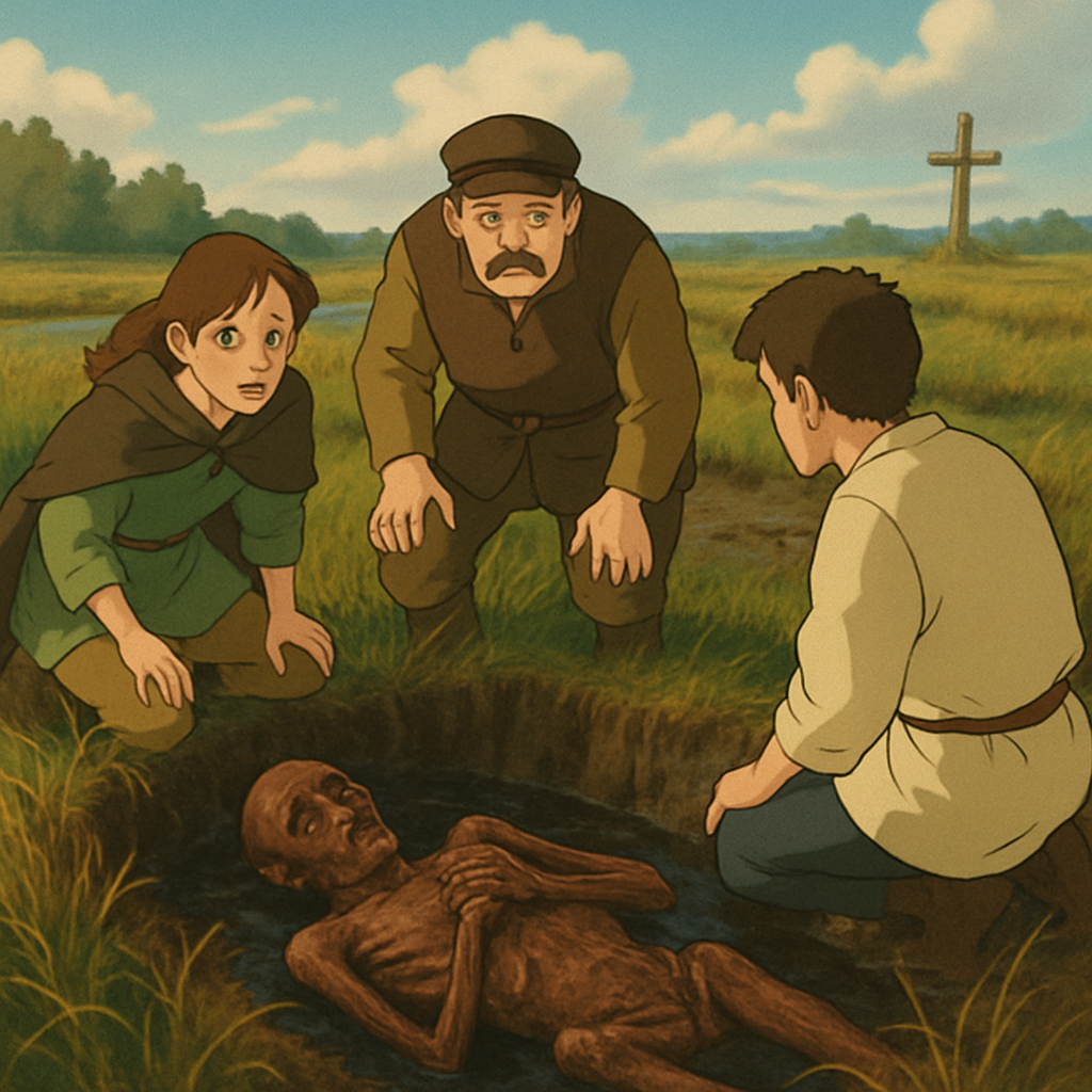 Was it murder, a burial, an accident or even a religious sacrifice?