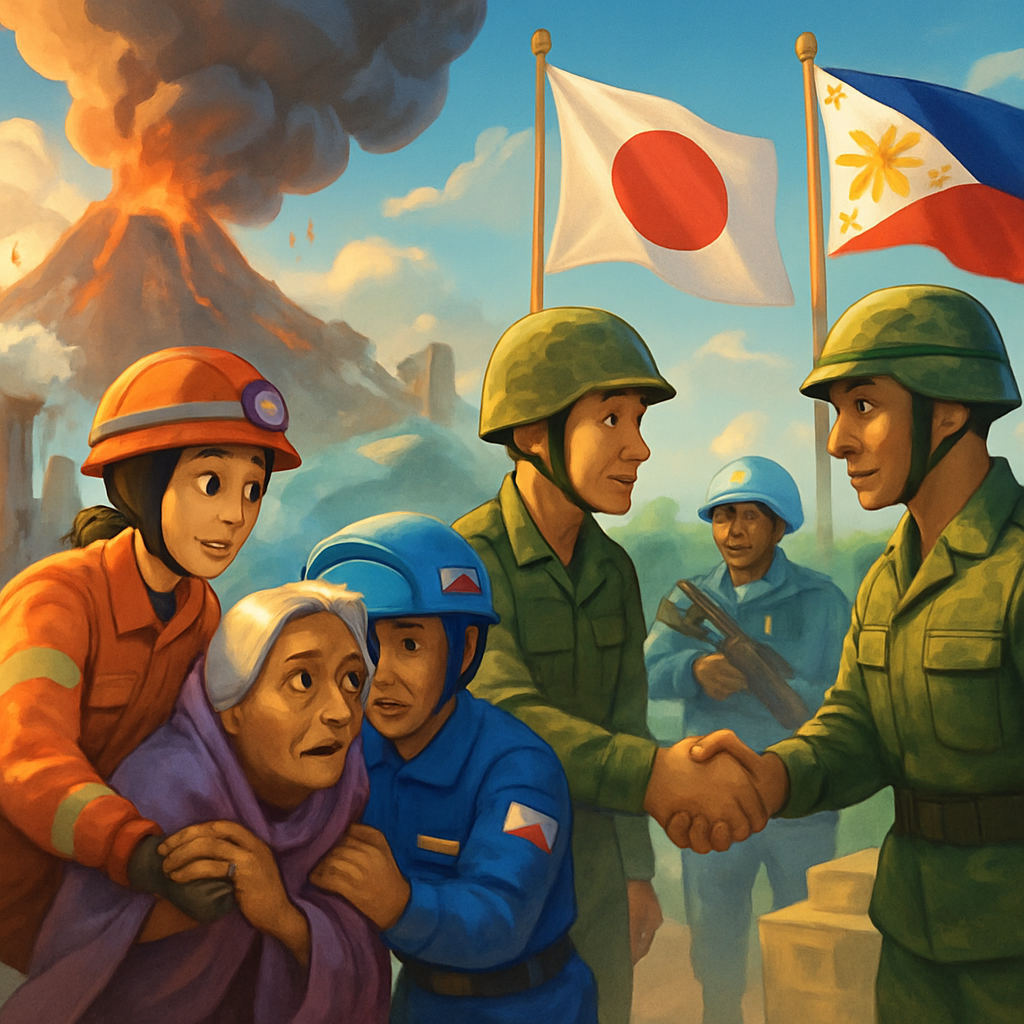 According to Japanese and Philippine officials, the new pact would assist both countries in responding to natural catastrophes, a shared concern, and taking part in UN peacekeeping missions, which will be an addition to facilitating cooperative fighting exercises