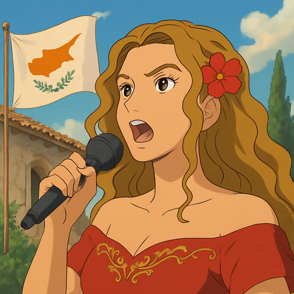 Singer Antigoni rejected criticism claiming that her Eurovision song is called too Cypriot, stating that she does not care what they think