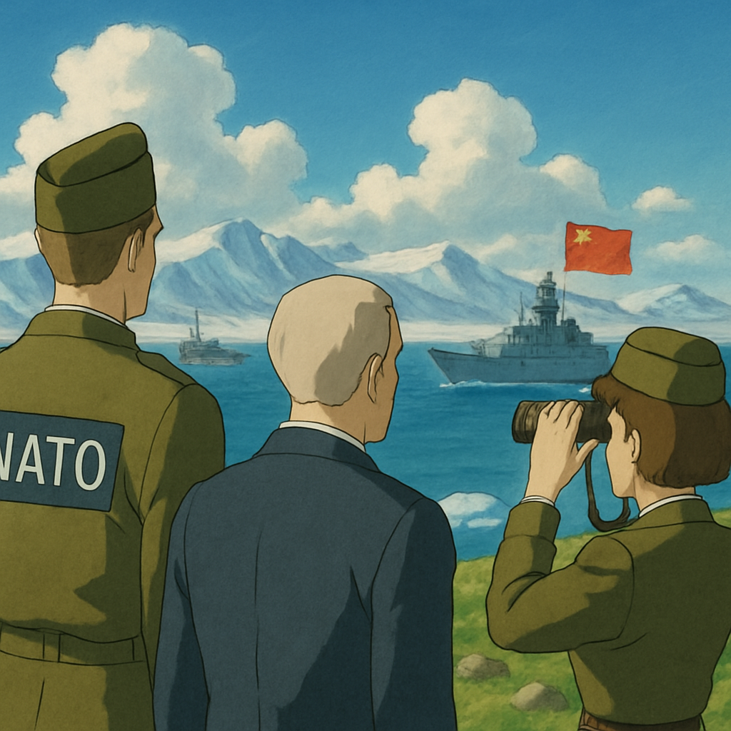 NATO said that the United States, Denmark and Greenland would negotiate on stepping up efforts to stop Russia and China gaining a "foothold" on the territory