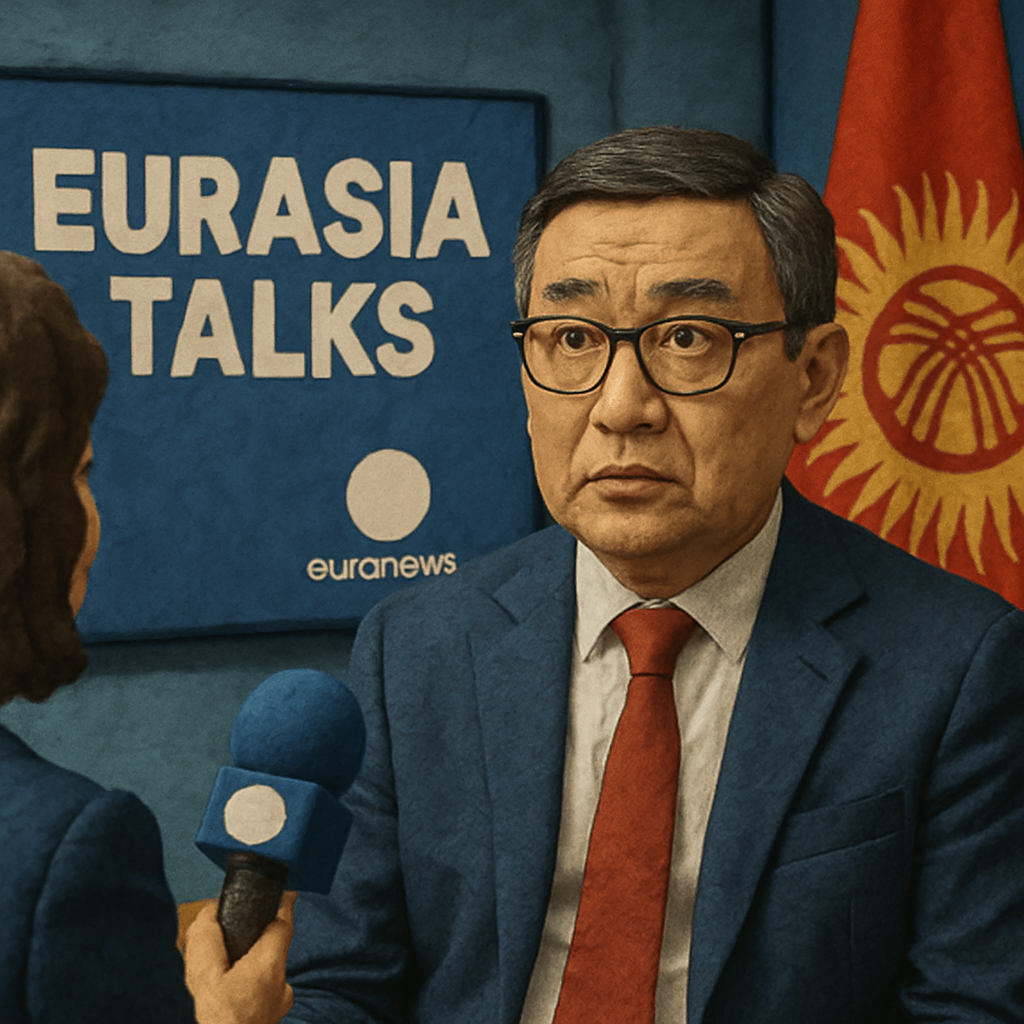 In this edition of Eurasia Talks and in a rare interview, Euronews is joined by Edil Baisalov, the Deputy Prime Minister of Kyrgyzstan