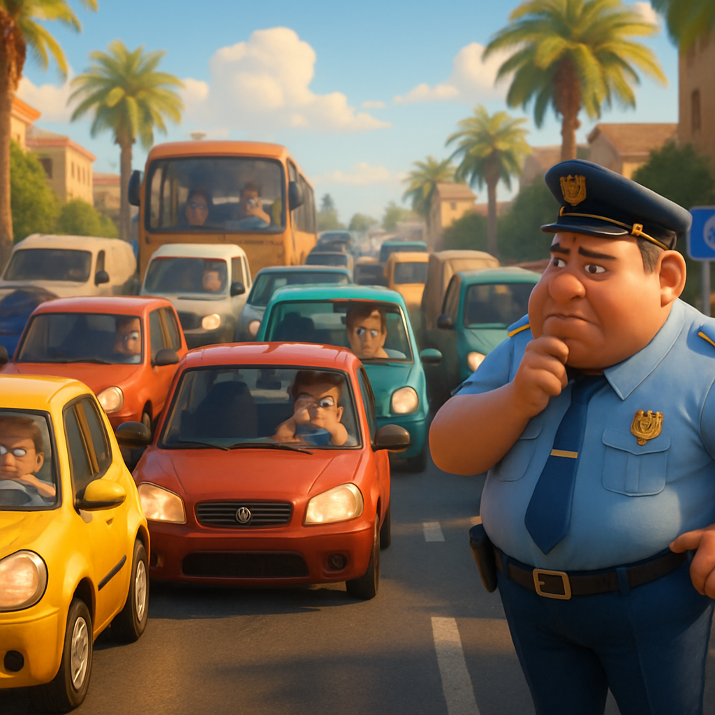 Due to the daily chaos on the roads of Paphos, solving the traffic congestion problem will become the main priority for the authorities in 2026
