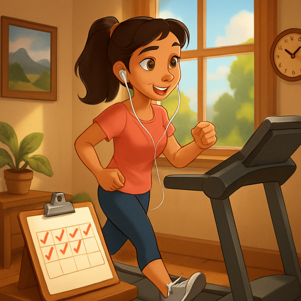 This year, set a goal that can actually help you sustain an exercise habit.