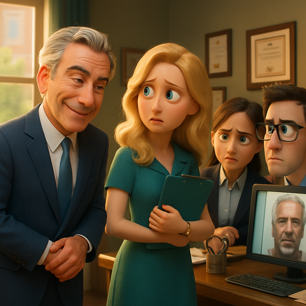 Jeffrey Epstein se unió a la esposa del Sr.