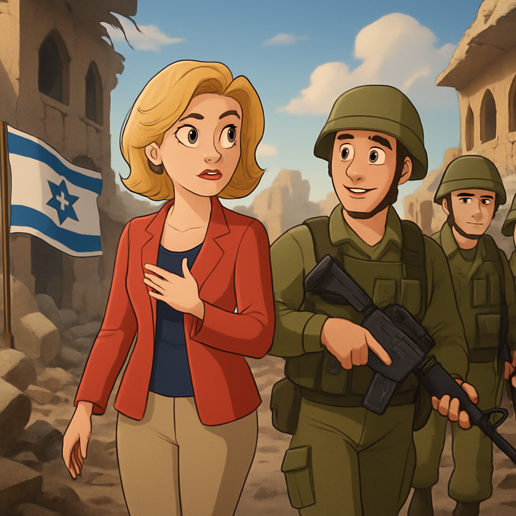Bundestag President Julia Klöckner has entered the Gaza Strip on her trip to Israel - accompanied by the Israeli army and despite internal warnings
