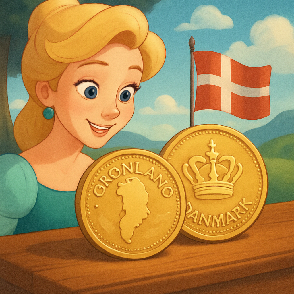 Greenland has its own place on Denmark's new coins, having previously shared its place on the currency with the Faroe Islands