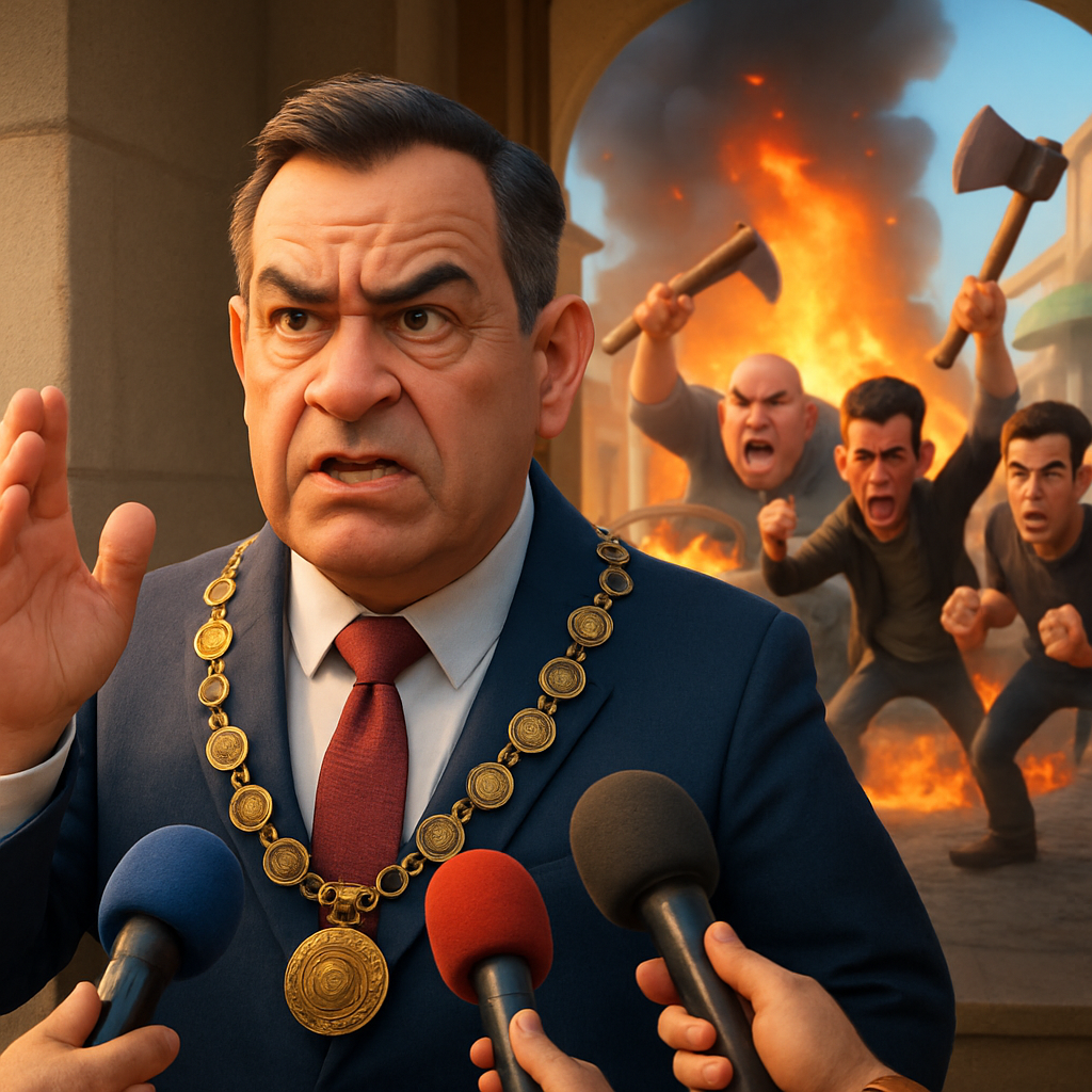 The mayor of Larnaca criticizes the measures to combat organized crime after a gang extorting money from businesses demonstrated an expansion of influence following Saturday's riots involving axes and firearms