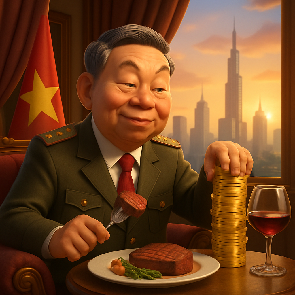 To Lam is a former security chief who carved his way to prominence and relishes the good life