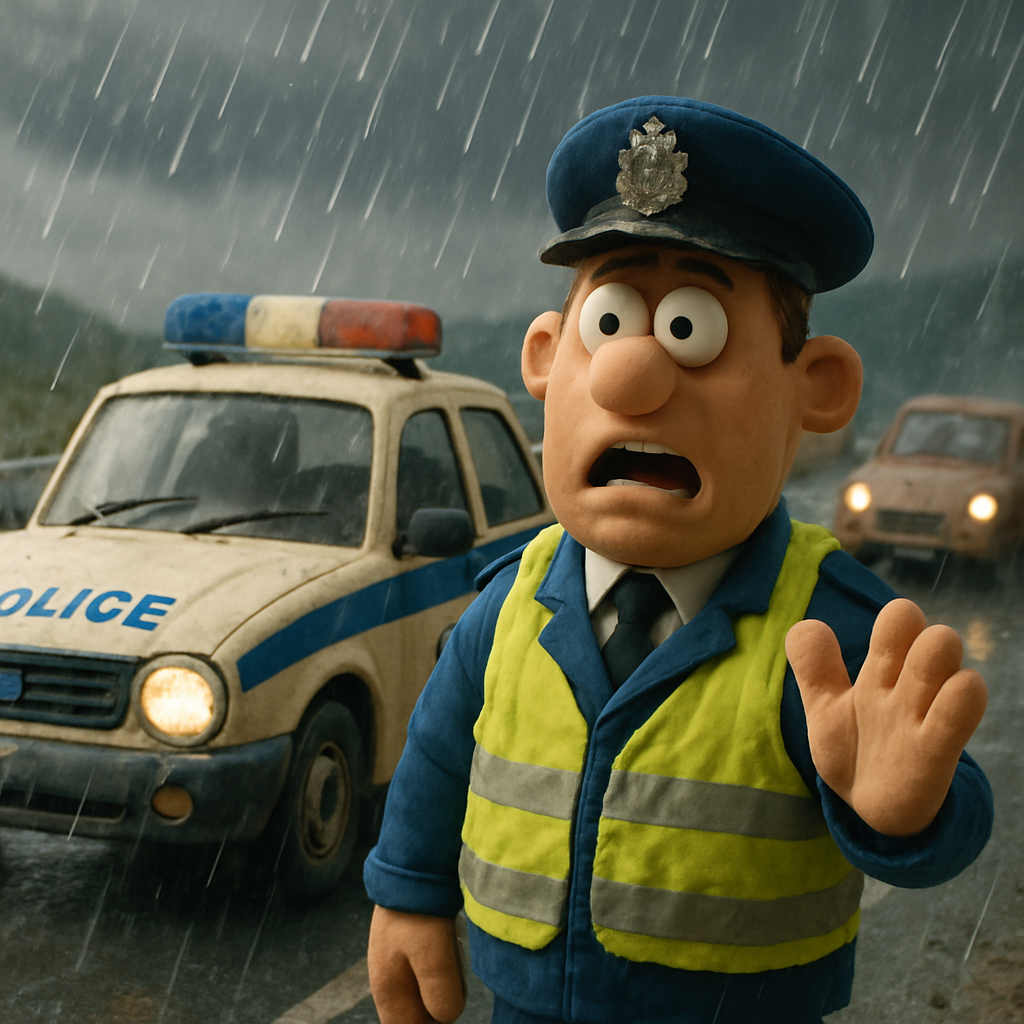 Due to heavy rains on the Limassol-Nicosia and Limassol-Larnaca highways, police urge drivers to exercise extreme caution