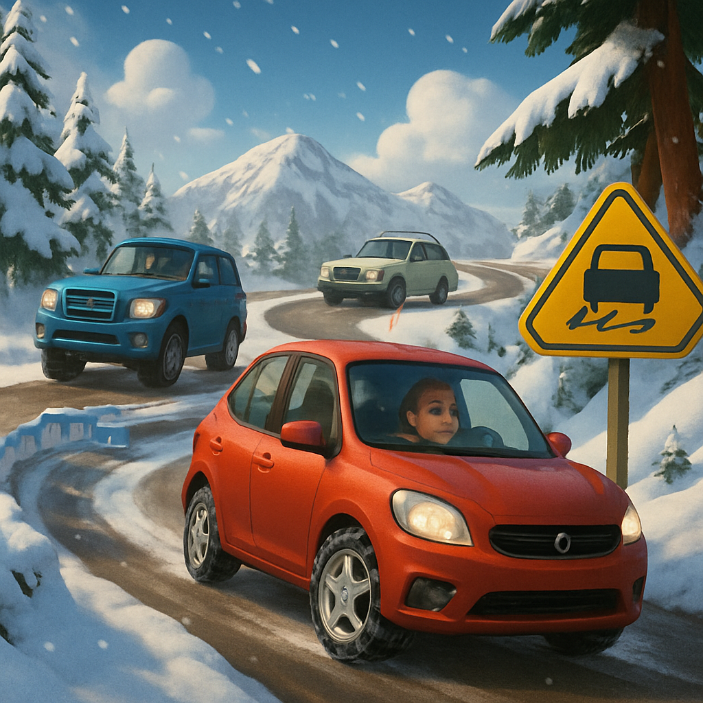 The mountain roads Karvounas–Troodos, Platres–Troodos, and Prodromos–Troodos remain open only for vehicles equipped with snow chains or four-wheel drive