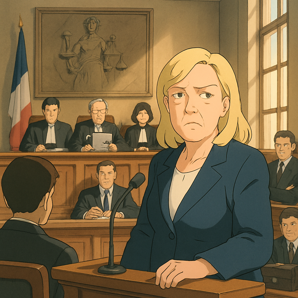 In March 2025, a Paris court ruled that Le Pen was at the heart of "a fraudulent system" that her party used to siphon off European Parliament funds worth €2.