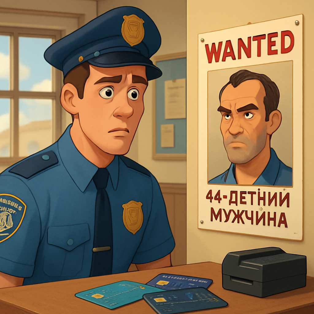Полиция Ларнаки разыскивает 44-летнего мужчину в связи с делом об изготовлении поддельных кредитных карт
