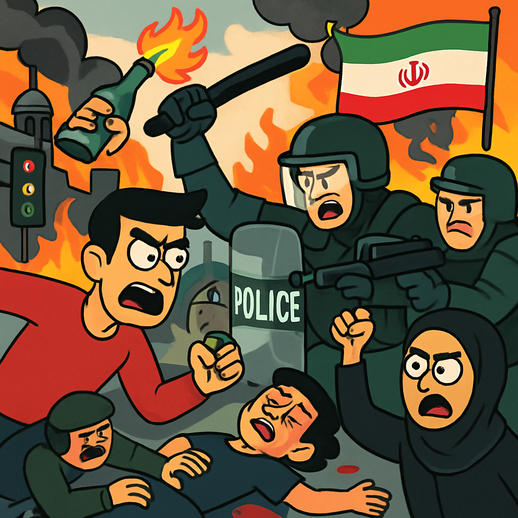 Iranian authorities have intensified their crackdown on nationwide unrest, blaming alleged "terrorists" and releasing graphic descriptions of violence to justify severe legal measures against those they label as "rioters" and "insurgents"