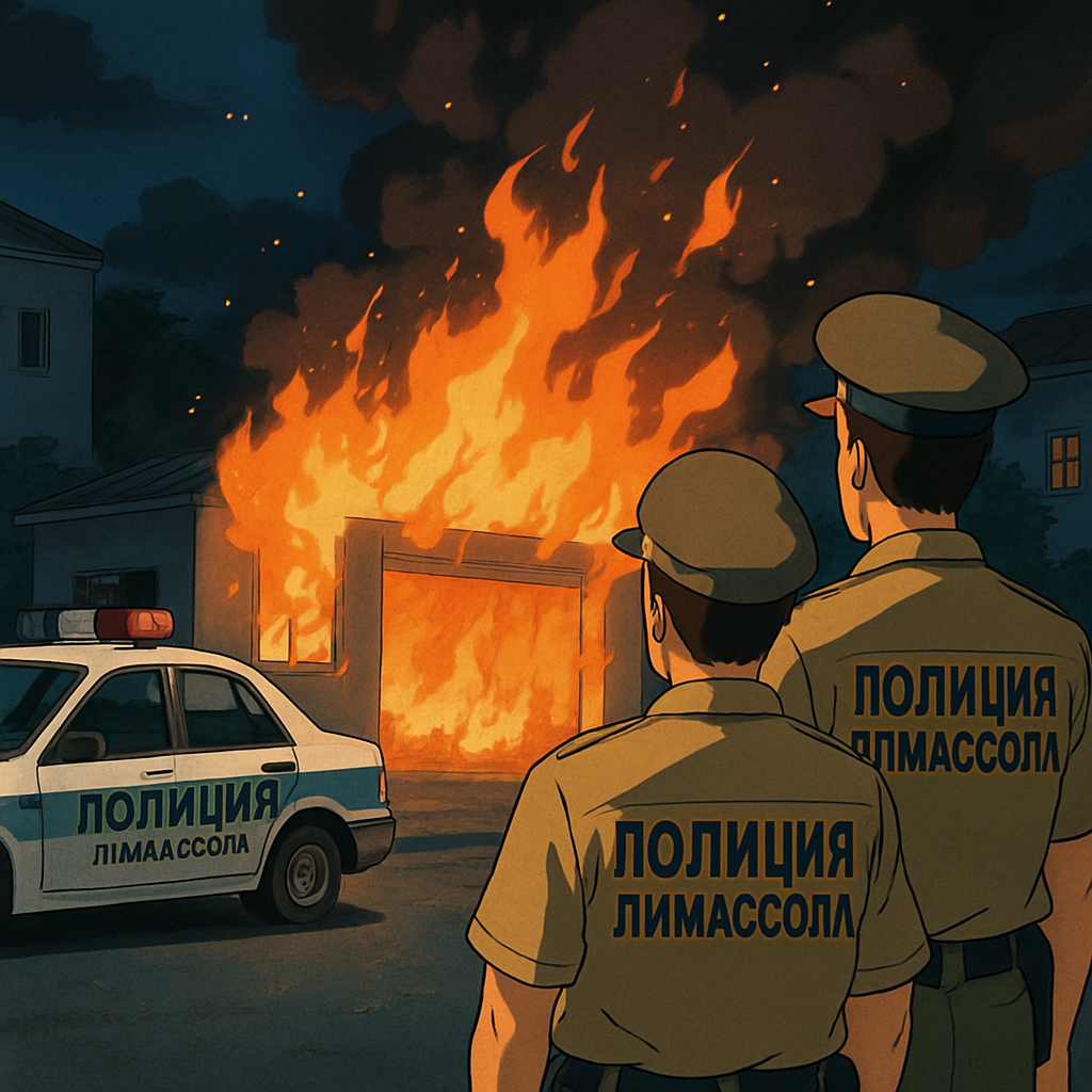 Полиция Лимассола полагает, что поджог является попыткой преступного мира оказать давление на владельца, возможно, в связи с вымогательством денег за защиту или текущими деловыми спорами