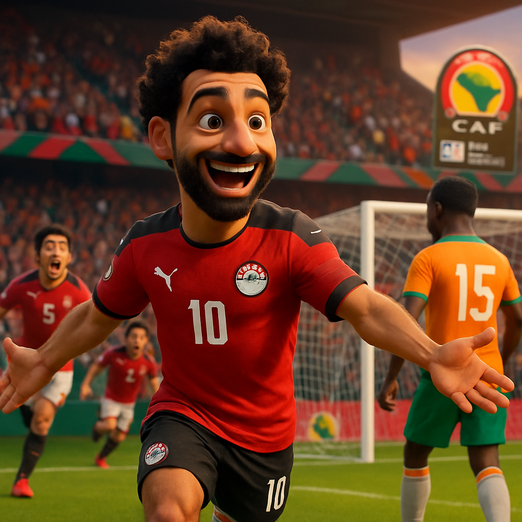 Mohamed Salah scored and Egypt eliminated defending champion Ivory Coast to move into the Africa Cup of Nations semifinals after a 3-2 victory on Saturday