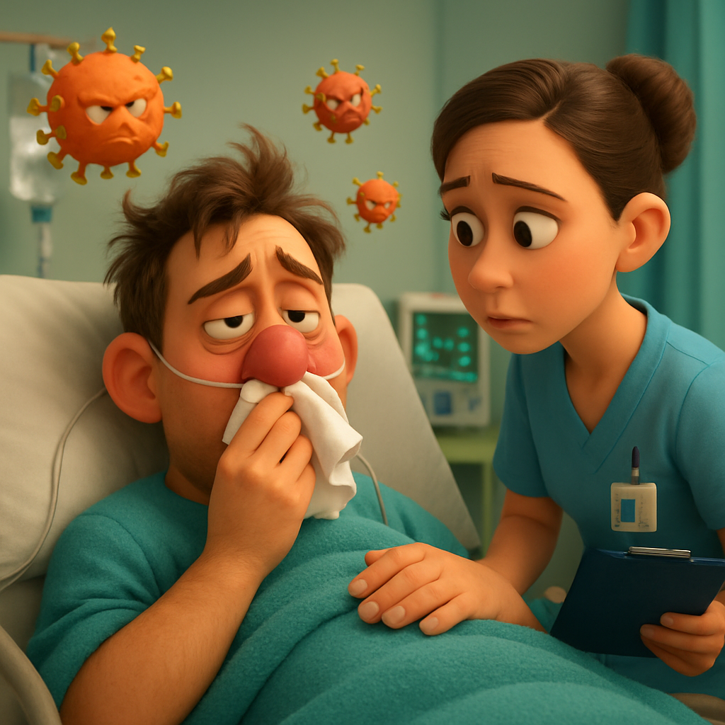 Influenza type A dominates among seasonal illnesses in Cyprus, and the number of people with severe symptoms requiring hospitalization is increasing daily