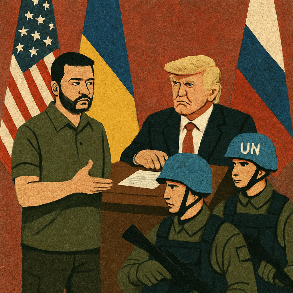 As the Ukrainian president said that the Ukraine-US security guarantees are now ready for US President Donald Trump’s approval, Moscow rejected the idea of European peacekeepers deployed to Ukraine, threatening the allies' troops as a “legitimate target” for Russia