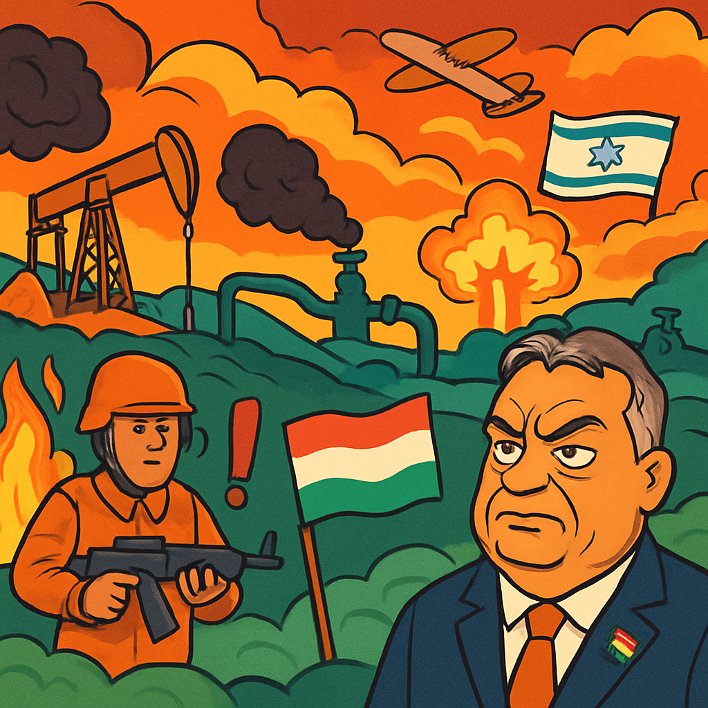 Hungría eleva su nivel de amenaza terrorista y renueva la presión sobre Ucrania para restaurar los flujos de petróleo ruso, mientras los ataques de Israel y Estados Unidos a Irán agitan los mercados energéticos globales, lo que le da a Orbán un impulso en su campaña.