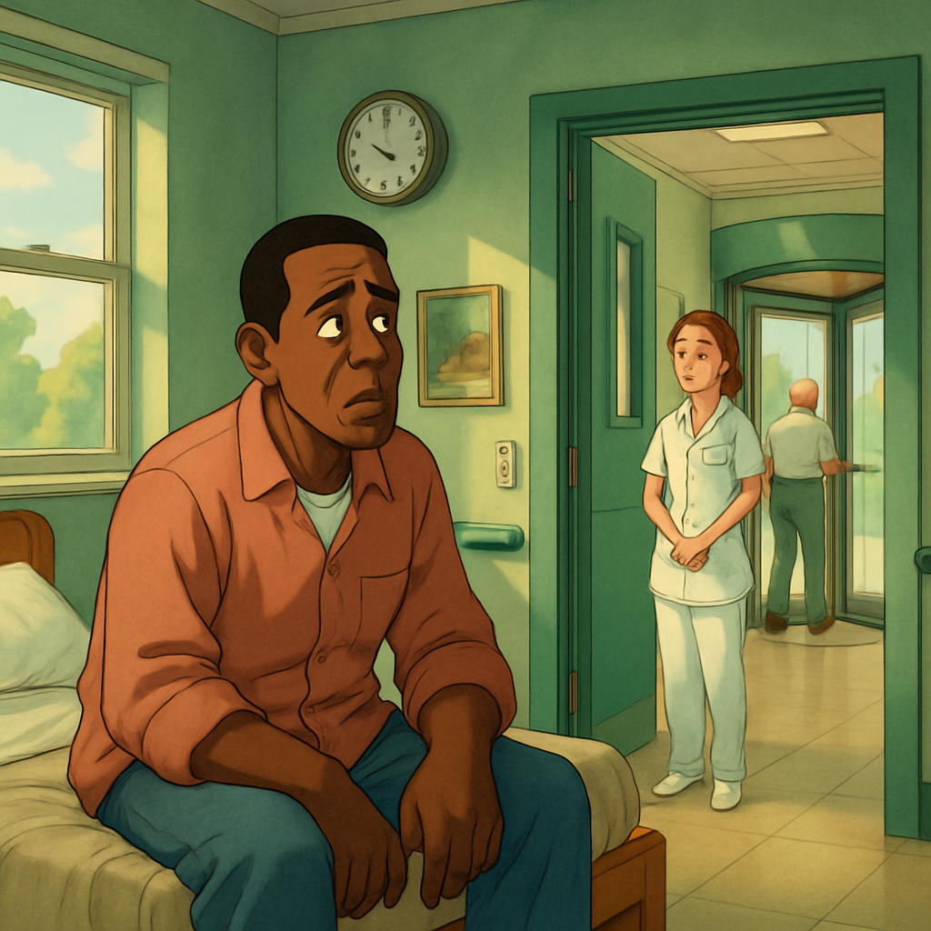 Lamar Brown went through a rigorous program at a New York State psychiatric hospital aimed at stopping the “revolving door” for homeless people with mental illness