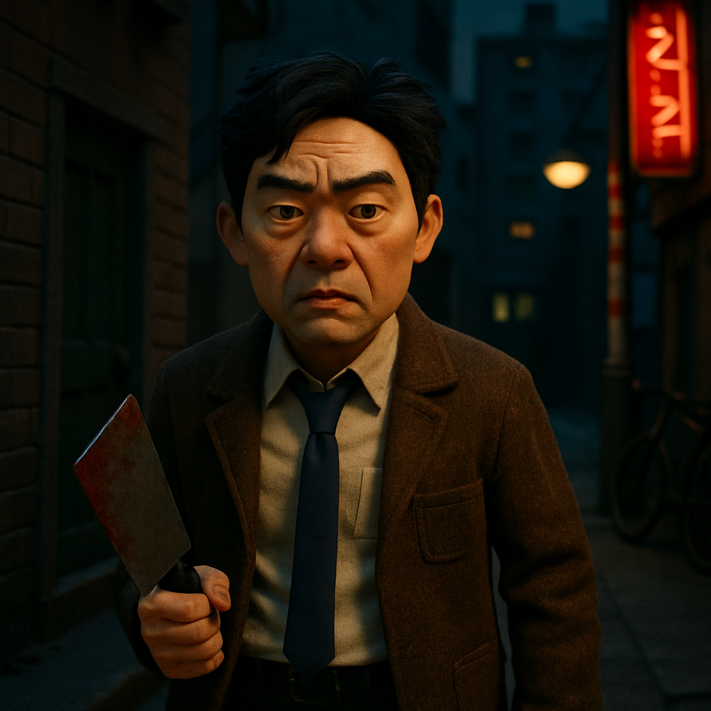 When American studios wouldn’t back his film about a laid-off manager committing gruesome murders, the director returned to Korea