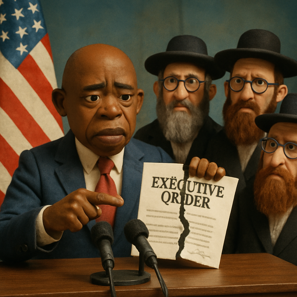 Former Mayor Eric Adams and some conservative-leaning Jewish leaders criticized the revocation of his executive orders, one of which he signed just last month