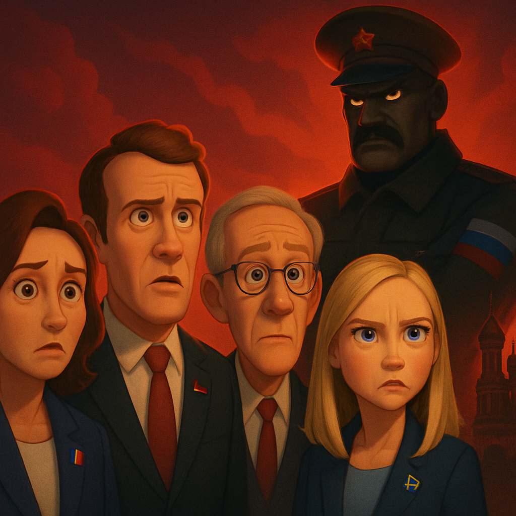 The heads of French, British, German, Dutch and Swedish diplomacy said that 'only the Russian state had the means, the motive and the contempt for international law' to carry out this attack.