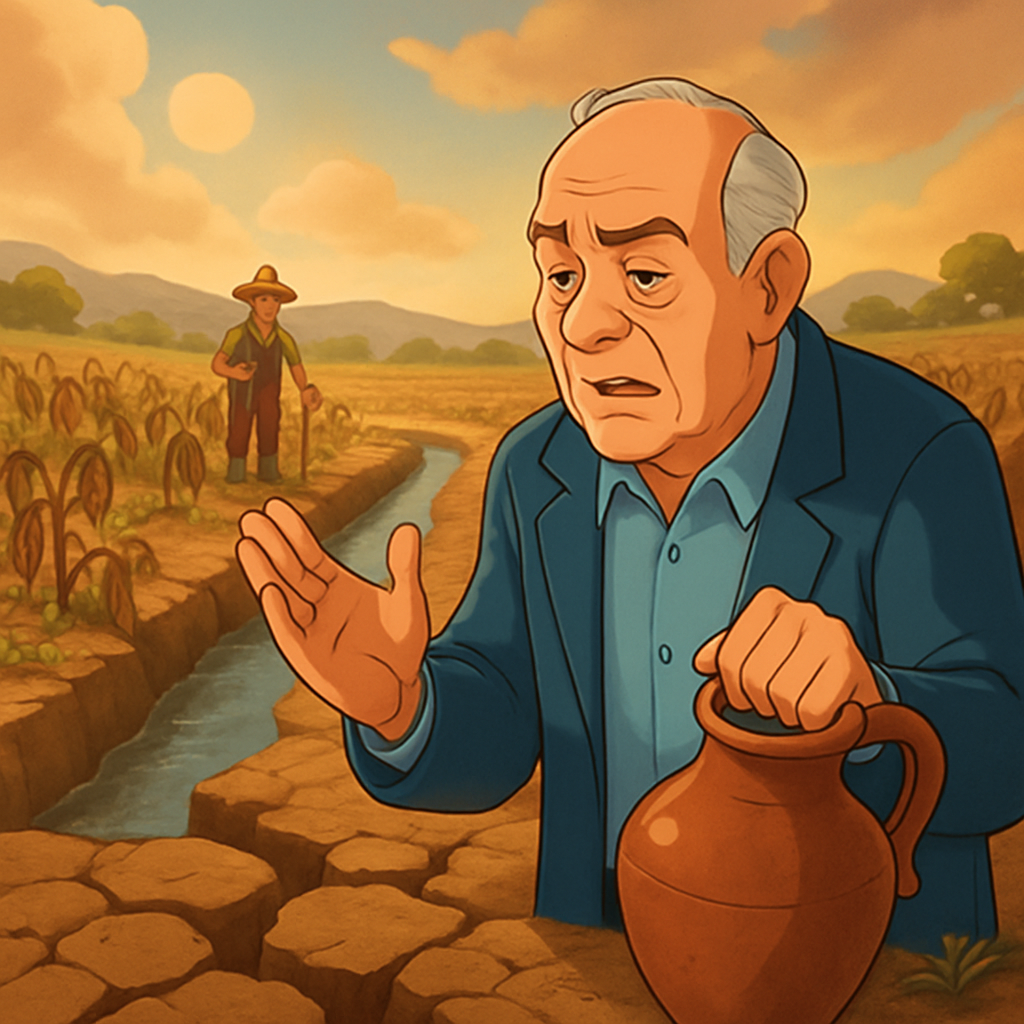 The President of the Cyprus Agricultural Association warned that a 30% reduction in water supply for agriculture would lead to catastrophic consequences for farmers and consumers