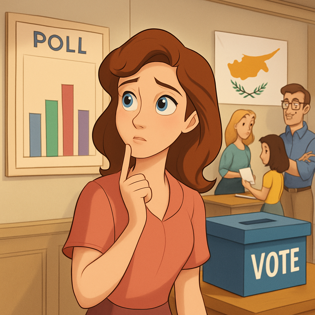 According to the latest poll, three months before the parliamentary elections, nearly one in four voters in Cyprus has yet to decide who to vote for.