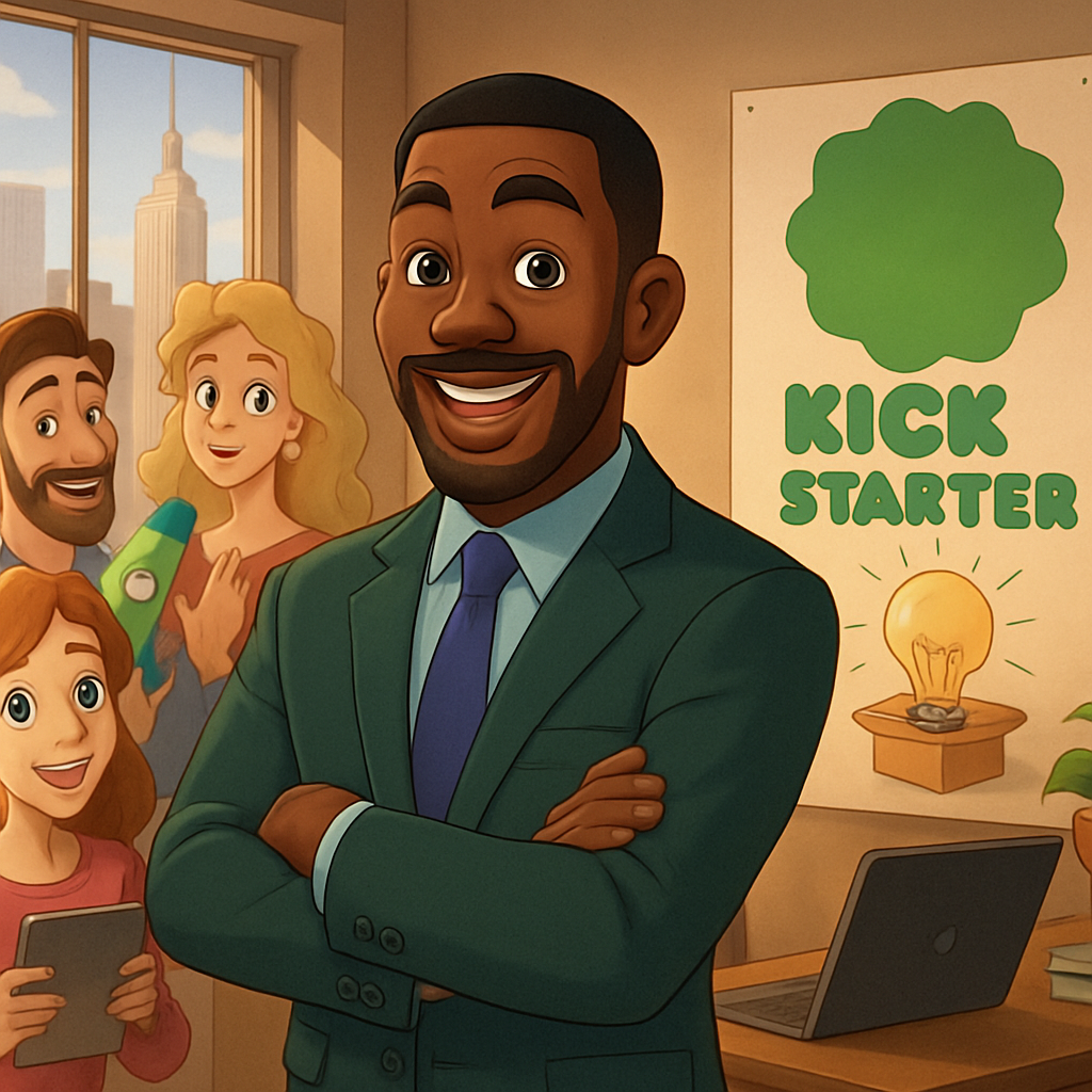 Everette Taylor asumió el control de Kickstarter en un momento bajo para el pionero del crowdfunding, que hizo su nombre con pequeños proyectos pero ahora atrae a importantes multinacionales y celebridades.