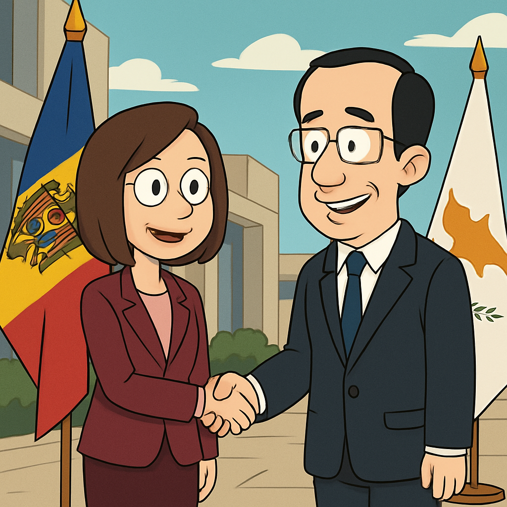 Президент Молдовы Майя Санду прибыла на Кипр с визитом, который Никос Христодулидис назвал «историческим»