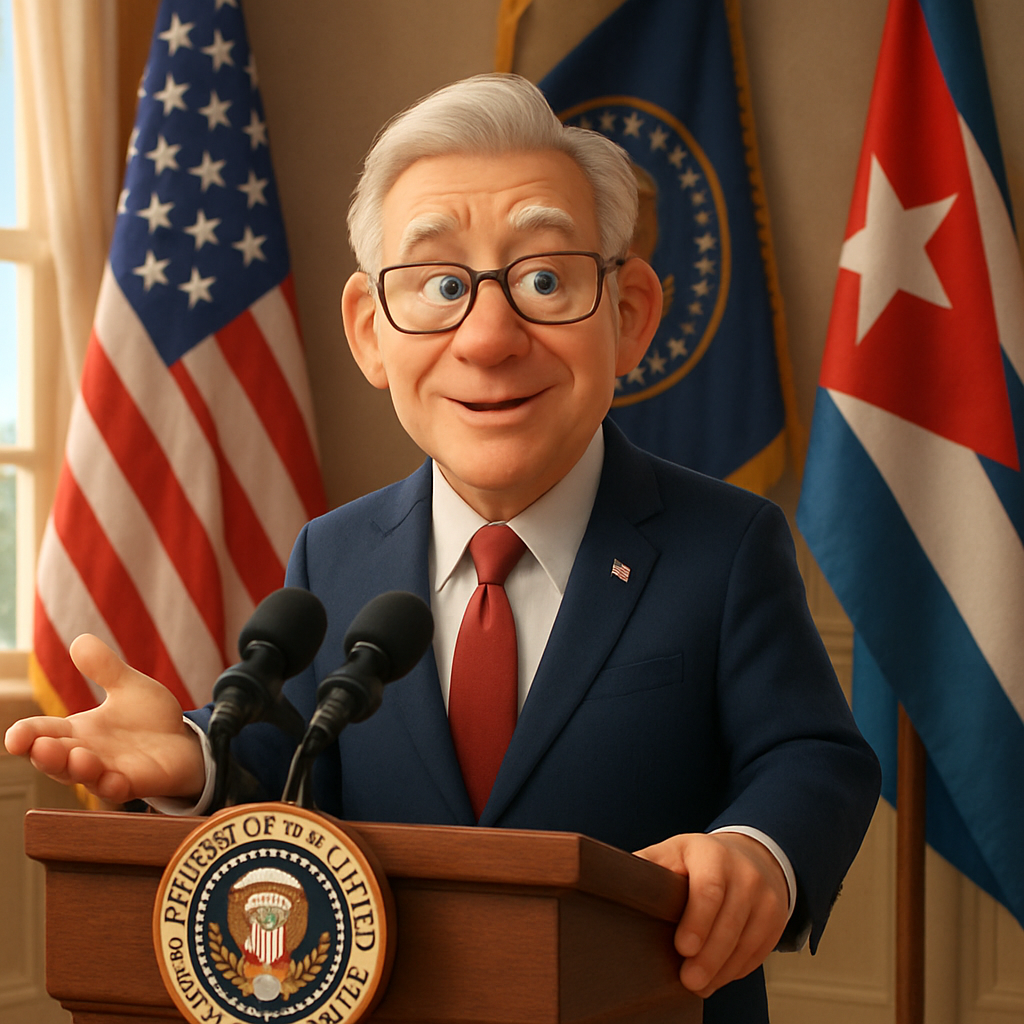 The US president did not offer any details about what level of outreach his administration has had with Cuba recently or when, but said, “We’re starting to talk to Cuba
